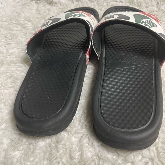 Nike Mens Benassi logo Print Slides sandals SZ11 - Picture 8 of 11